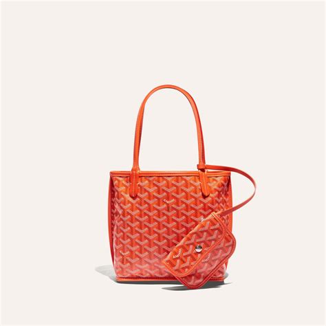 red goyard mini tote|anjou mini bag price 2023.